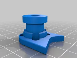 "Dragon Tongue" rigid mount adapter from the Dragon Hotend to the Prusa Bear extruder