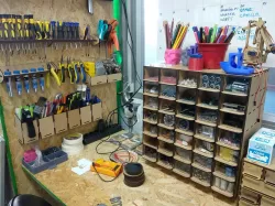 Drawer organizer for electronic components - Laser Cut 3mm