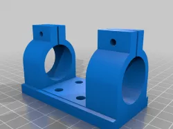 Dremel Extension Cord Holder 2040 aluminum profile.