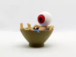 Eyeball Father in a teacup
