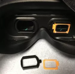Fatshark to DJI FPV goggles Diopter Lens adapter 