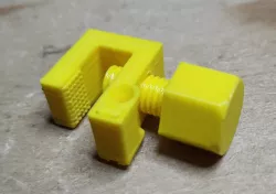 Filament clip with screw (Ender 3)
