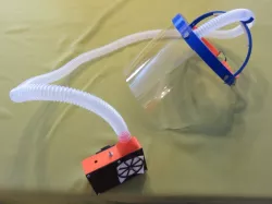 Filtered Air Face Shield 