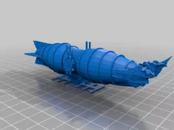Fire Nation Airships from Avatar the Last Airbender