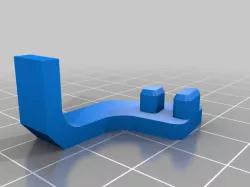 FLSUN QQ-S -  Filament roller guide press-in retainer arm