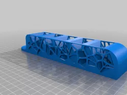 Folding rule holder ( Wallmount ) / Gliedermaßstab Wandhalterung ( 5 fach ) 