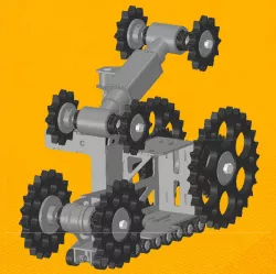 Full Scale Wall-E Track Drive Build Guide + Files