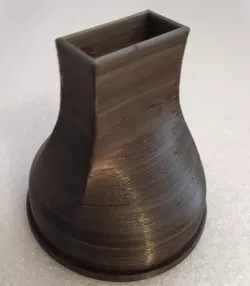 Funnel with rectangular spout