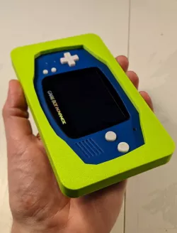 Gameboy Advance case maintenance stand