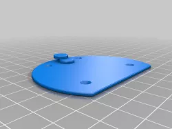 Google Nest Mini 2 wall mount - a plate with a hook