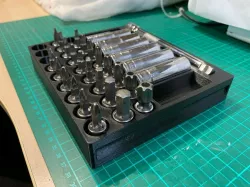 Halfords Advanced / Blue Point 3/8" socket organiser - fits in drawers or storage cabinet