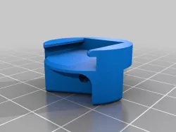 Head for folding tripod