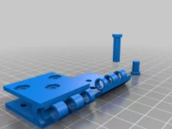 Hinge holding Plexiglass