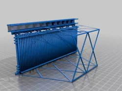 Ho scale train bridge