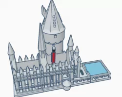 Hogwarts Desk Organizer & Lamp