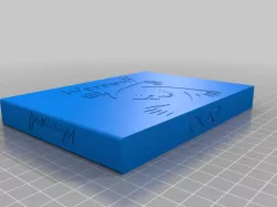Index Card Snap Fit Box (Werewolf Game Design)