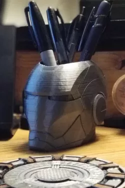 Iron Man Pencil Holder