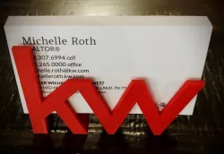 Keller Williams KW Business Card Holder