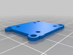 KingKong 110GT // 95GT 16x16 Flight Controller Plate (remix of bluem6 20x20 plate)