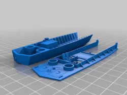 LCVP Higgens boat easy print