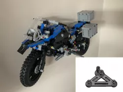 Lego Technic BMW R1200GS Motorcycle Wall Mount