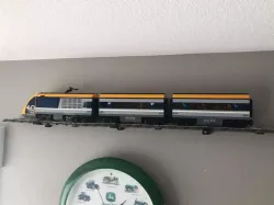 Lego Train Track wall mount