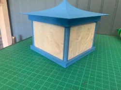 lithophane lamp simple for 100mmx67mm lithopane