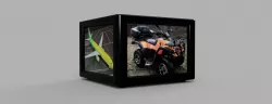 Lithophane light box