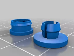 Locking Grommet for MP Select Mini V2 Bowden Feed System