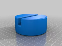 Magnetic pinch weld jack puck 