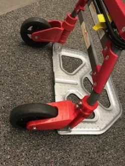 milwaukee caster dolly cart