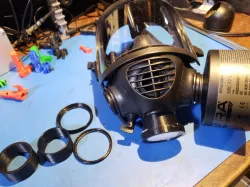 Mira CM-6M Snap-On Fabric Filter Exhaust Cap Replacement