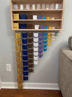Montessori Math Beads / Cubes