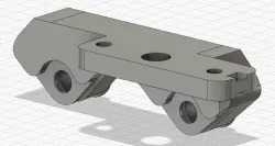 Orbiter extruder mount bracket for Ender 3