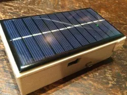 Pi Pico project solar power charger box