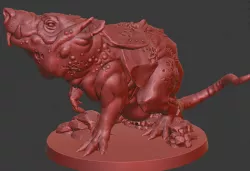 Plague Rat with Armor