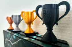PS5 / Black Playstation Trophy - One single file for PSN trophies