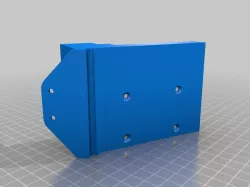 Pump housing for R/C fuel station