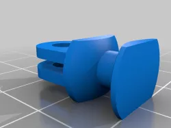 Rail slider for motorhome and caravan
