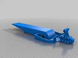 RC Snowmobile chassis XCR polaris