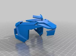 RC Snowmobile hood Skidoo 