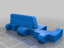 RC Snowmobile Polaris Track Model
