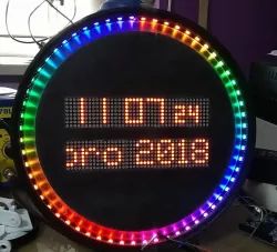 Relogio 10x Matrix 8x8