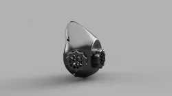 Respirator Covid19 Face mask 3D printed