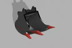 Ripping Bucket - Huina Rc Excavator - FMD Equipment
