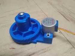 Roller Curtain with clutch and power