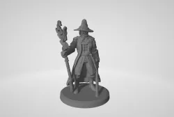 RPG Miniature - Wizard / Mago