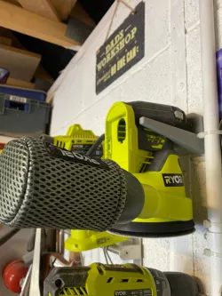 Ryobi Orbital Sander R18ROS hook holder