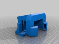 Satsana duct Ender 3 v2 mosquito clone with Bltouch
