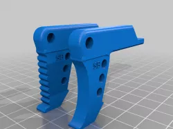 Sawblade Boogaloo Custom Foam Knight Trigger "Fishhook" Models